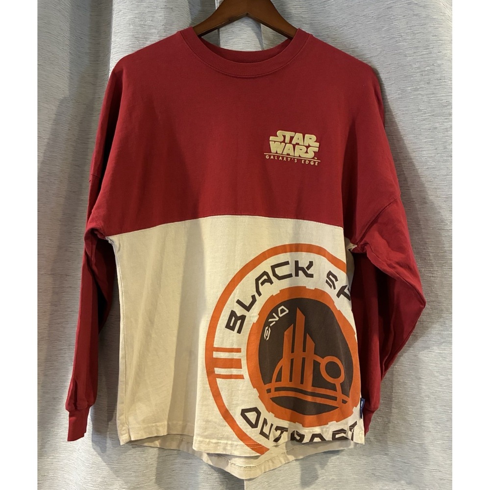 Disney Parks Spirit Jersey Star Wars Galaxy Edge Black Spire Outpost Adult XS